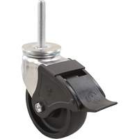 Emaxx RollX Wow Caster, Swivel with Brake, 8" (203.2 mm) Dia., 1200 lbs. (544.3 kg.) Capacity The Estey Group