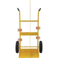 Chariot pour chalumeau et bouteille &agrave; gaz, Roues Rempli de mousse, Base de 23-13/16" la x 22-13/16" lo, 500 lb The Estey Group