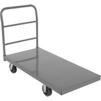 Platform Truck, 48" L x 24" W, 2000 lbs. Capacity, Rubber Casters The Estey Group