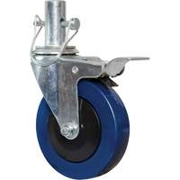 Mini roulette de 4" avec goupille verrouillable The Estey Group