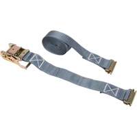 Ratchet Strap, E-Track System, 2" W x 16' L, 1333 lbs. (605 kg) Working Load Limit The Estey Group