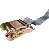 Ratchet Strap, E-Track System, 2" W x 16' L, 1333 lbs. (605 kg) Working Load Limit The Estey Group