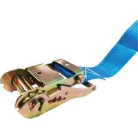 Ratchet Strap, E-Track System, 2" W x 20' L, 1333 lbs. (605 kg) Working Load Limit The Estey Group