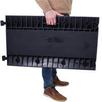 Powerhouse Medium-Duty Straight Cable Protector, 5 Channels, 36" L x 19.63" W x 2.25" H The Estey Group