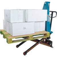 Manual Scissor Skid Lift, 45-1/4" L x 20-1/4" W, Steel, 3300 lbs. Capacity The Estey Group