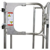 EdgeHalt&reg; Ladder Safety Gate, 20-7/8" H x 30"- 40" W The Estey Group