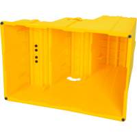 Industrial Step Stool, 3 Steps, 34-13/16" x 22-7/16" x 28-1/2" High The Estey Group