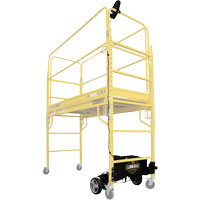 Syst&egrave;me de motorisation pour &eacute;chafaudage Climb-N-Go The Estey Group