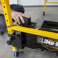 Syst&egrave;me de motorisation pour &eacute;chafaudage Climb-N-Go The Estey Group