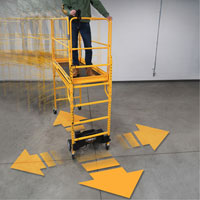 Syst&egrave;me de motorisation pour &eacute;chafaudage Climb-N-Go The Estey Group