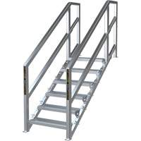 Syst&egrave;me d'escalier modulaire pour la construction de 6-10 marches SmartStairs, 75" ha The Estey Group