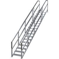 Syst&egrave;me d'escalier modulaire pour la construction de 17-21 marches SmartStairs, 157-1/2" ha The Estey Group