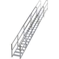 Syst&egrave;me d'escalier modulaire pour la construction de 17-21 marches SmartStairs, 157-1/2" ha The Estey Group