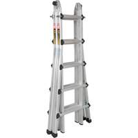 &eacute;chelle t&eacute;lescopique multifonction, Aluminium, 300 lb, CSA calibre 1A The Estey Group