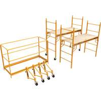 Complete 12' Drywall Baker Scaffold Tower Set, 58-1/2" D x 183" H The Estey Group