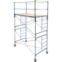 Complete Scaffold Tower with Casters, 66-2/10" D x 177-1/2" H The Estey Group