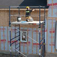 Complete Scaffold Tower with Casters, 69-1/2" D x 178" H The Estey Group