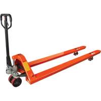 8' Long Fork Hydraulic Pallet Trucks, 96" L x 27" W, 4400 lbs. Capacity The Estey Group
