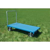 Heavy-Duty Platform Truck, 48" L x 24" W, 1200 lbs. Capacity, Flat Free Casters The Estey Group