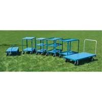 Heavy-Duty Platform Truck, 48" L x 24" W, 1200 lbs. Capacity, Flat Free Casters The Estey Group