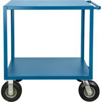  Chariot &agrave; tablettes pour l'ext&eacute;rieur, 2 Tiers, 24" la x 39" h x 51" p, Capacit&eacute; 1200 lb The Estey Group