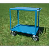  Chariot &agrave; tablettes pour l'ext&eacute;rieur, 2 Tiers, 24" la x 39" h x 51" p, Capacit&eacute; 1200 lb The Estey Group
