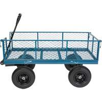 Wagon with Drop Sides, 24" W x 48" L, 800 lbs. Capacity The Estey Group