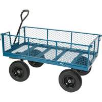 Wagon with Drop Sides, 24" W x 48" L, 800 lbs. Capacity The Estey Group