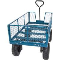 Wagon with Drop Sides, 24" W x 48" L, 800 lbs. Capacity The Estey Group