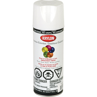 Laque industrielle Acryli-Quik, Blanc, Semi-brillant, 12 oz, Canette a&eacute;rosol The Estey Group