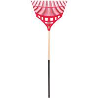 Leaf Rake, 24" Blade, Wood Handle, Plastic Blade The Estey Group