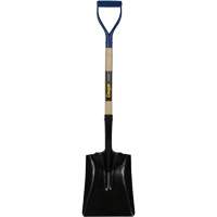 Square Point Shovel, Hardwood, Tempered Steel Blade, D-Grip Handle, 41-1/2" Long The Estey Group