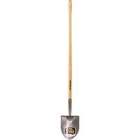 Round Point Shovel, Forged Steel Blade, Hardwood, Straight Handle The Estey Group