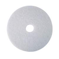 Floor Pad, 17", Polish, White The Estey Group