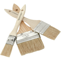 Chip Paint Brush, White China, Wood Handle, 1" Width The Estey Group