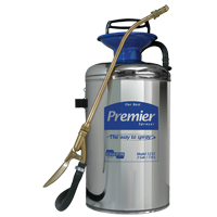 Premier Series Pro Sprayer, 2 gal. (7.6 L), Stainless Steel, 12" Wand The Estey Group