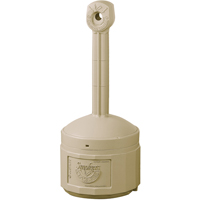 Smokers Cease-Fire&reg; Cigarette Butt Receptacle, Free-Standing, Plastic, 1 US gal. Capacity, 30" Height The Estey Group