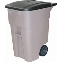 Brute&reg; Roll Out Containers, Plastic, 50 US gal. The Estey Group