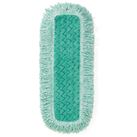 Hygen Dust Pads with Fringe, Hook and Loop Style, Microfibre, 18" L x 6" W The Estey Group
