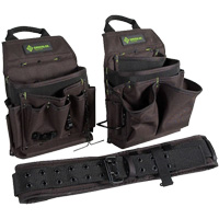 Ceinture porte-outils combin&eacute;e, Polyester, Noir The Estey Group