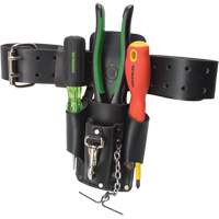 Poche pour ceinture porte-outils, Porte-outil multiple, Cuir, 4 Poches The Estey Group
