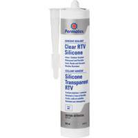 Scellant adh&eacute;sif RTV transparent, 300 ml, Cartouche, Transparent The Estey Group