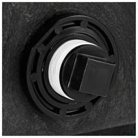 Stock Tank, 69" D x 63.25" W x 25" H, 2500 lbs. Capacity, Black The Estey Group