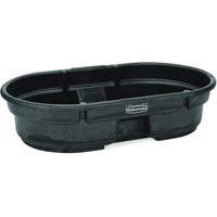 Stock Tank, 40" D x 51.6" W x 12" H, 400 lbs. Capacity, Black The Estey Group
