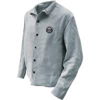 Veste de soudeur, Cuir, 2T-Grand, Gris The Estey Group