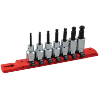 SAE Ball-Nose Socket Set, 7 Pcs The Estey Group