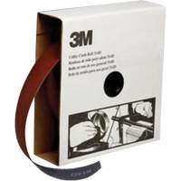 Rouleau de toile abrasive utilitaire, Oxyde d'aluminium, 2" la x 150' lo, Grain P400 The Estey Group