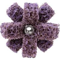 Croix de lustrage BF-XB Scotch-Brite, 1-1/2" dia., Grain Moyen, Oxyde d'aluminium The Estey Group