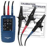 Testeur de phases de rotation du moteur avec certificat de calibration The Estey Group