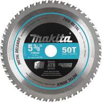 Carbide-Tipped Saw Blade, 5-3/8", 50 Teeth, Metal Use The Estey Group